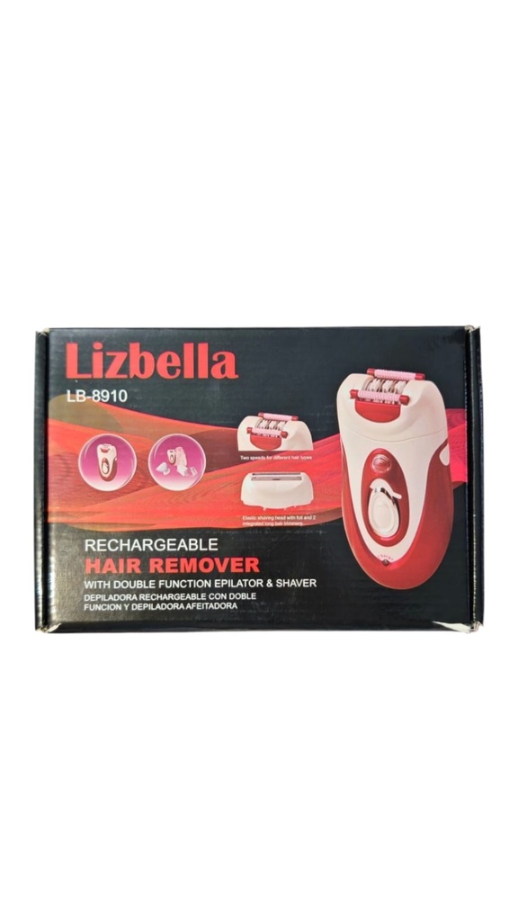 RECHARGEABLE HAIR REMOVER LIZBELLA LB-8910